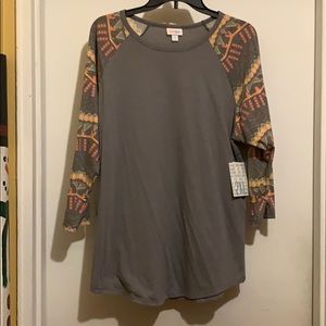 New LulaRoe 3/4 sleeve top